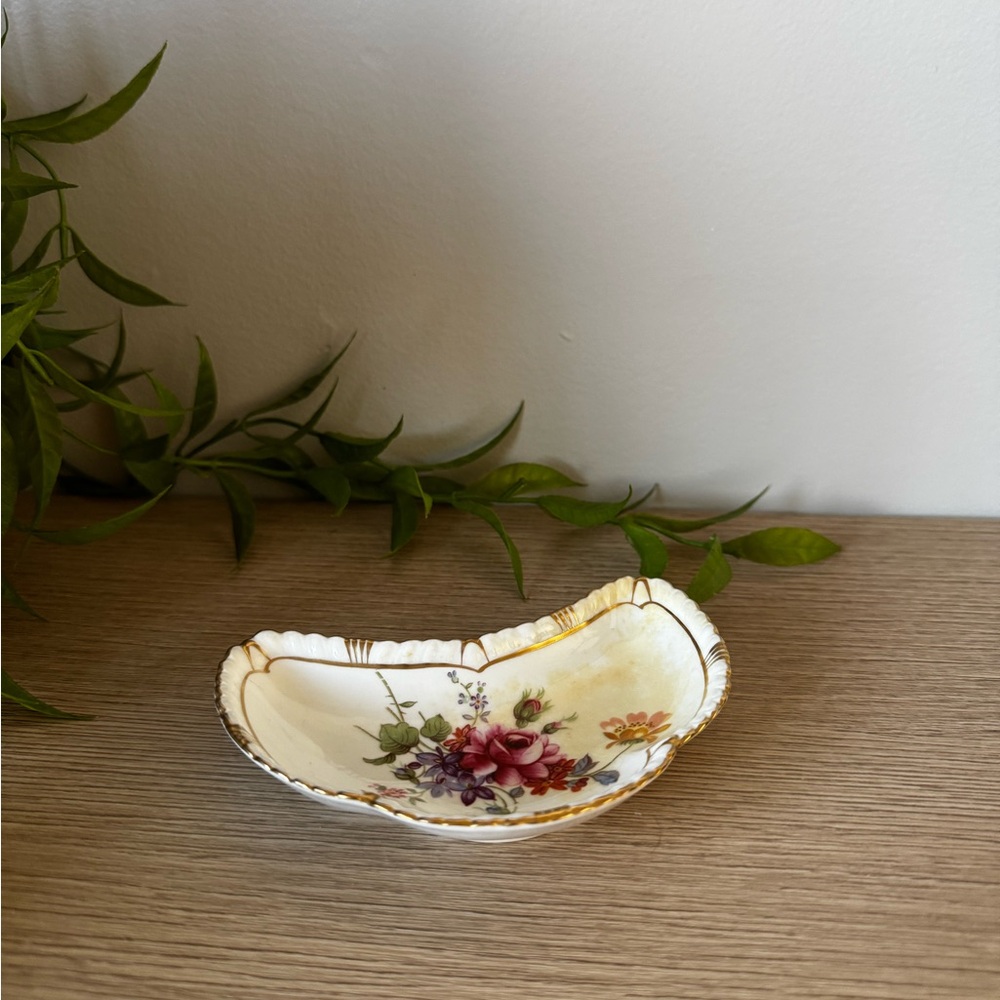 Floral Porcelain Dish